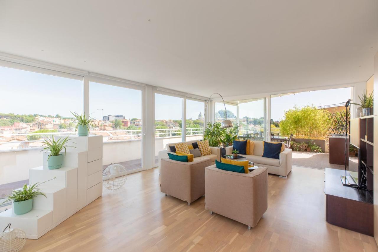 Iflat Garbatella Grand Penthouse Apartment Rome Exterior photo